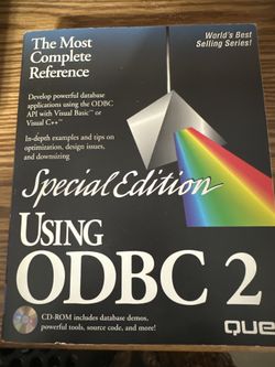 Computer Book: Using ODBC 2