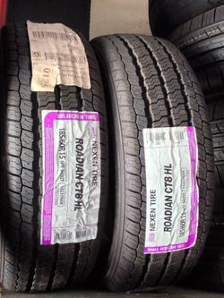 Pair  Brand New Tires Nexen Roadian CT8 185 60 15