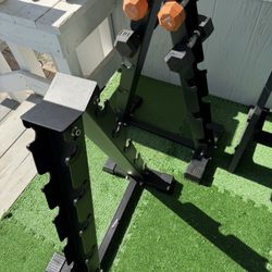 5 Tier Dumbbell Rack Stand Only, Wight Rack For Dumbbells . Wholesale 