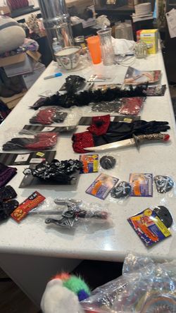 Fabulous Halloween costume accessories lot