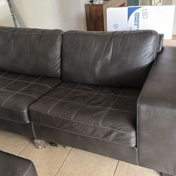 Free leather couch