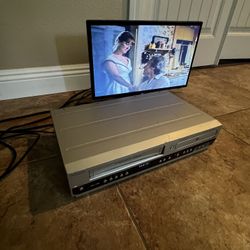 DVD, CD And  VCR Player With Recording 