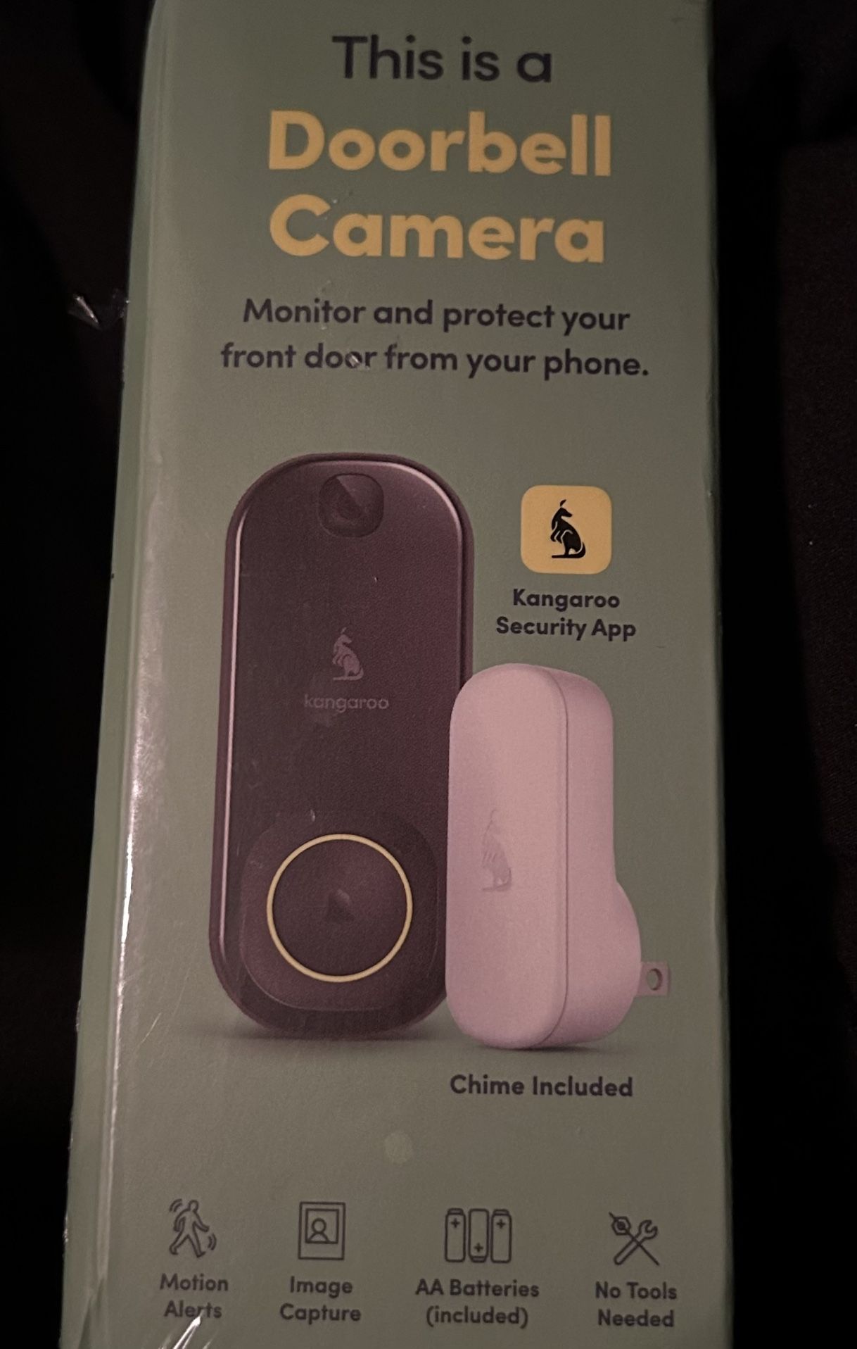 doorbell camera thats never been opened