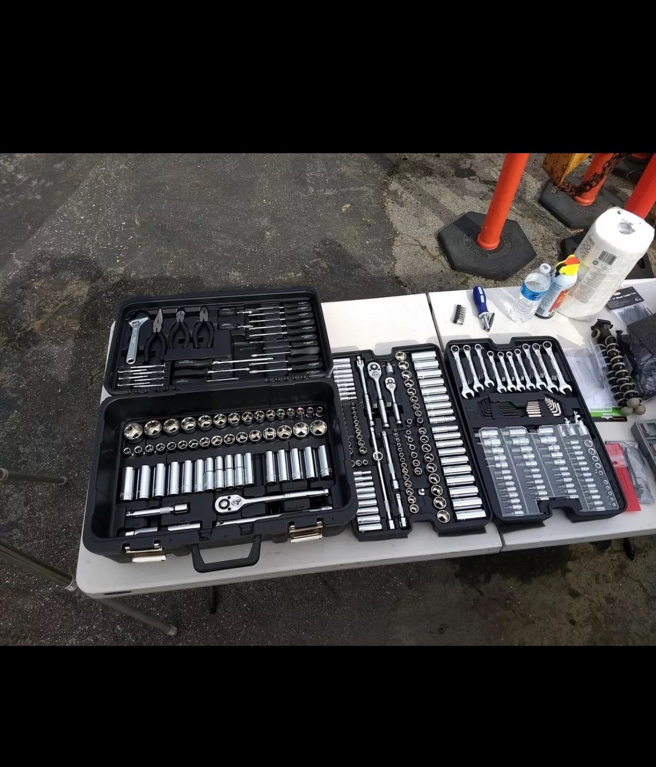 Professional 301 Piece Mechanic's Tool Set Kit Shop SAE and Metric Garage Repair