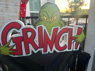 Grinch decor