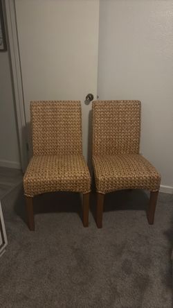 Two chairs from pottery world