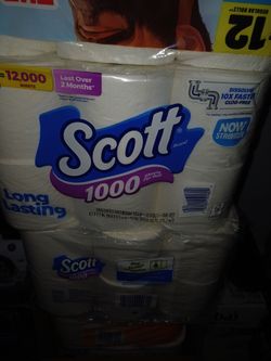 Scott Toilet Paper 12= 12,000sheets