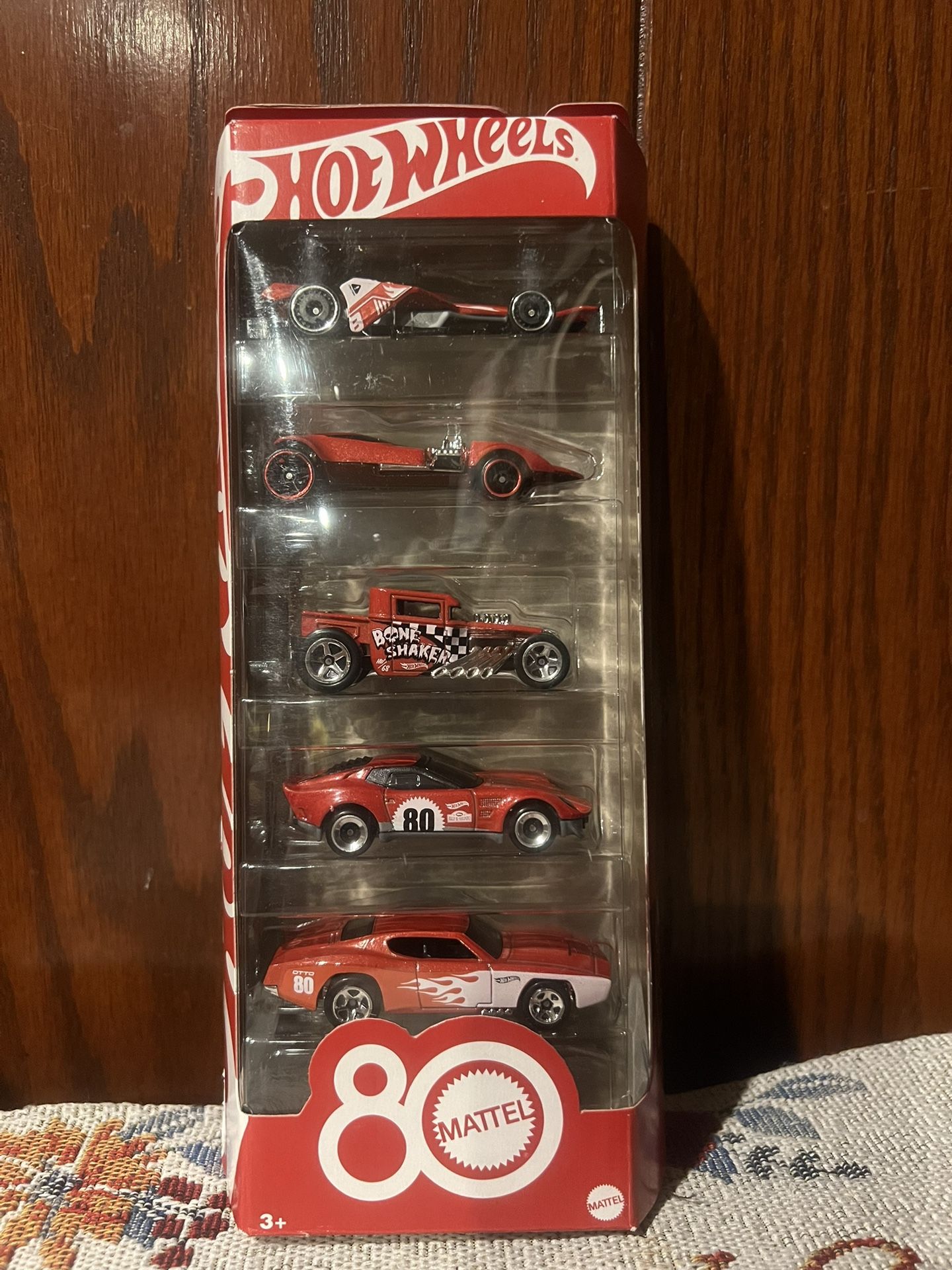 Hot Wheels 80th Anniversary 5 Pack
