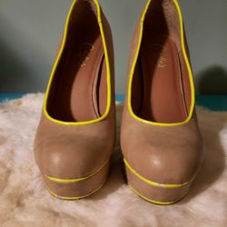 Nude Colored High Heels