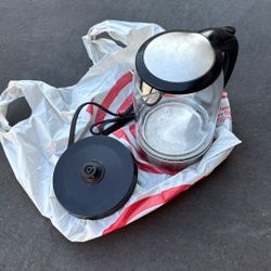 Glass Electric Water Boiler / Kettle – Works Great