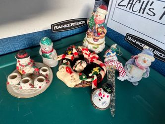 Vintage snowman collection