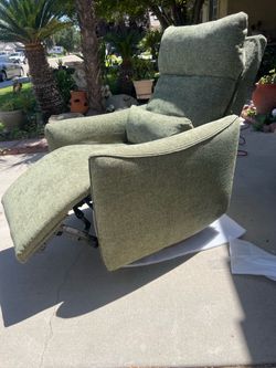 Brand New. Swivel Glider chair. Powered Recliner/Headrest. $349
