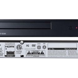 Panasonic DMP-BD84P-K Blu-ray Disc/DVD Player