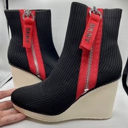 DKNY Warbi Wedge Booties