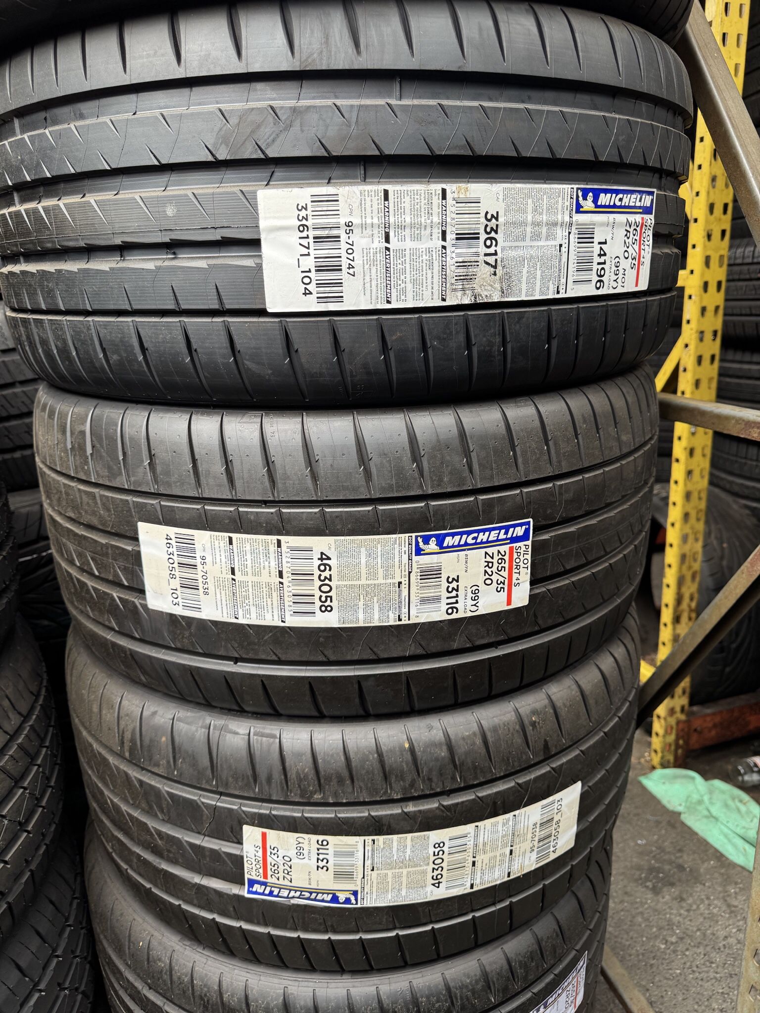 New Michelin 265/35ZR20 Tires