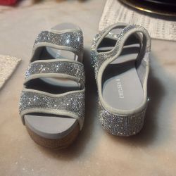 Chelsea & Violet Designer Sequence, Summer Sandals; (6)