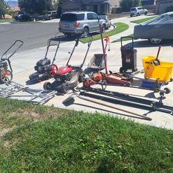 Lawnmower Edgers Household Items Etc 