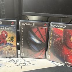 Spiderman Ps2 Game Lot
