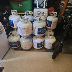 14 Like New Propane Tanks 
