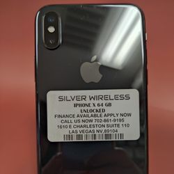 IPHONE X 64 GB FACTORY UNLOCKED 