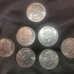 1972 EISENHOWER DOLLAR COIN 