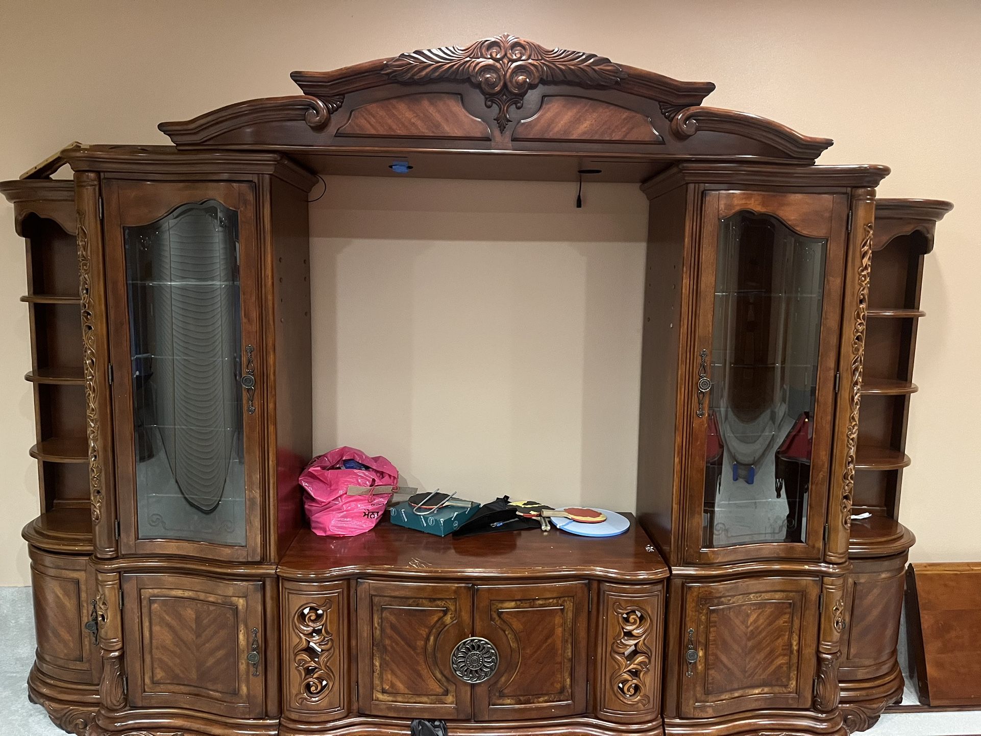 Handcrafted Wooden Cabinet