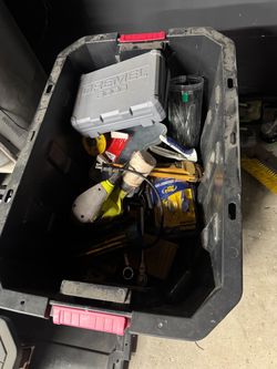 Boxes of tools