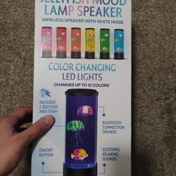 Huge Jelly Fish Lamp/Bluetooth Speaker