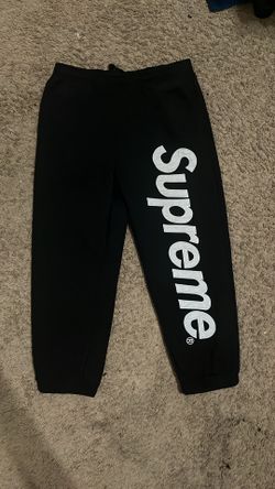 supreme sweat pants cuff