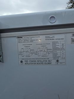 DANBY chest freezer 3.8 cubic ft