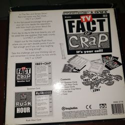 Fact Or Crap board games 
