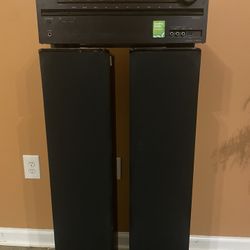 Floor Standing Speakers And Reciever