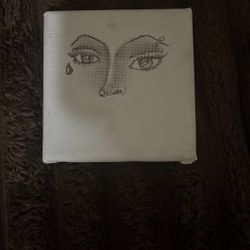 Eyes XXS Canvass Drawing (Self Made)
