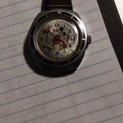 Vintage Mickey Mouse Watch...
