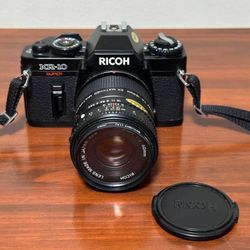 Vintage Ricoh KR-10 Super 35mm SLR Film Camera