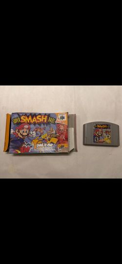 Nintendo 64 Smash Bros N64 in box