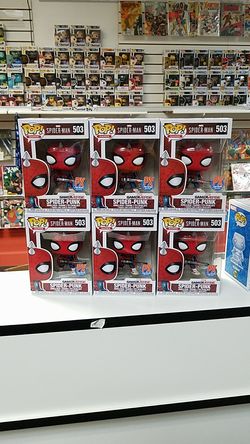 Spider Punk spiderman px exclusive funko pop