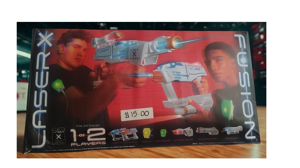 Laser X Fusion Laser Tag Set for  2 Players