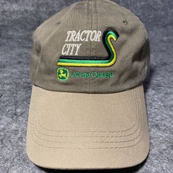 John Deere Tractor City Hat 