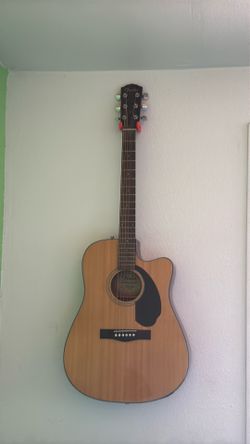 Electric acustic guitar fender
