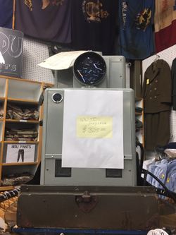 WWII projector