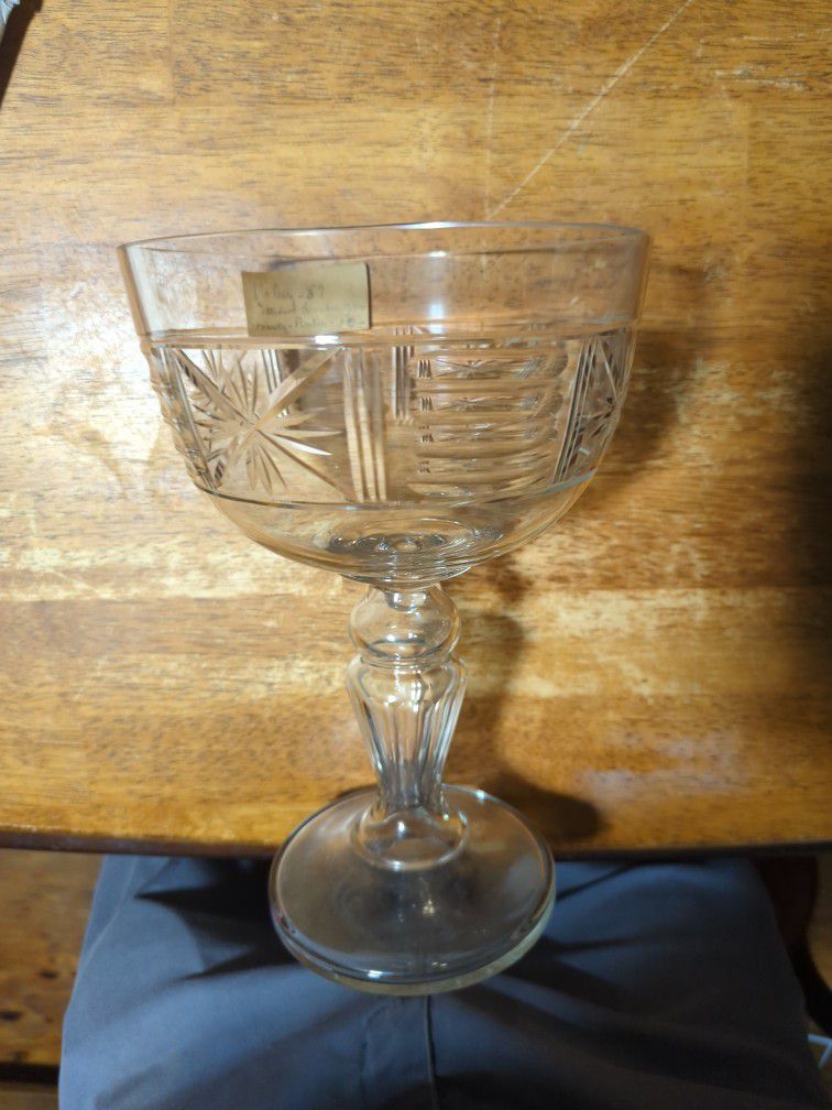 Crystal Glass Goblet