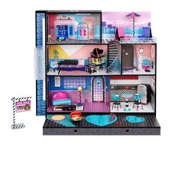 LOL Surprise OMG House Real Wood Dollhouse 