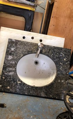 Granite Sink with water Faucet