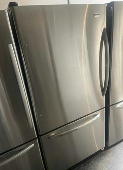 Kenmore 3-Door Refrigerator Stainless Steel FrenchDoor