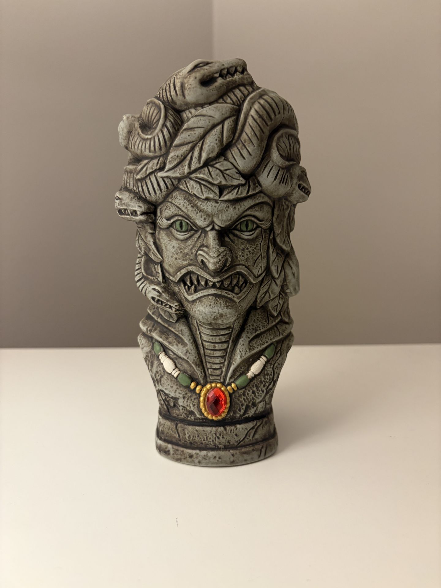 1st Edition Disney Cruise Line Treasure Haunted Mansion Parlor Siren Tiki Mug