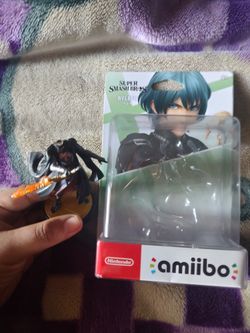 Byleth Amiibo With Head Missing And With Open Box