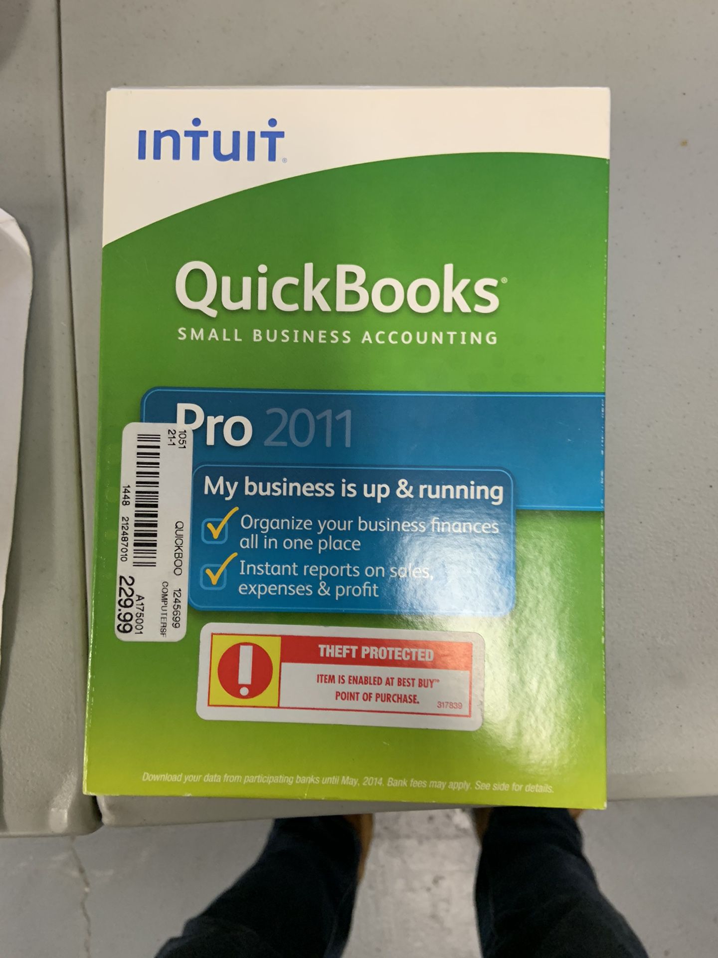 QuickBooks Pro 2011 Desktop