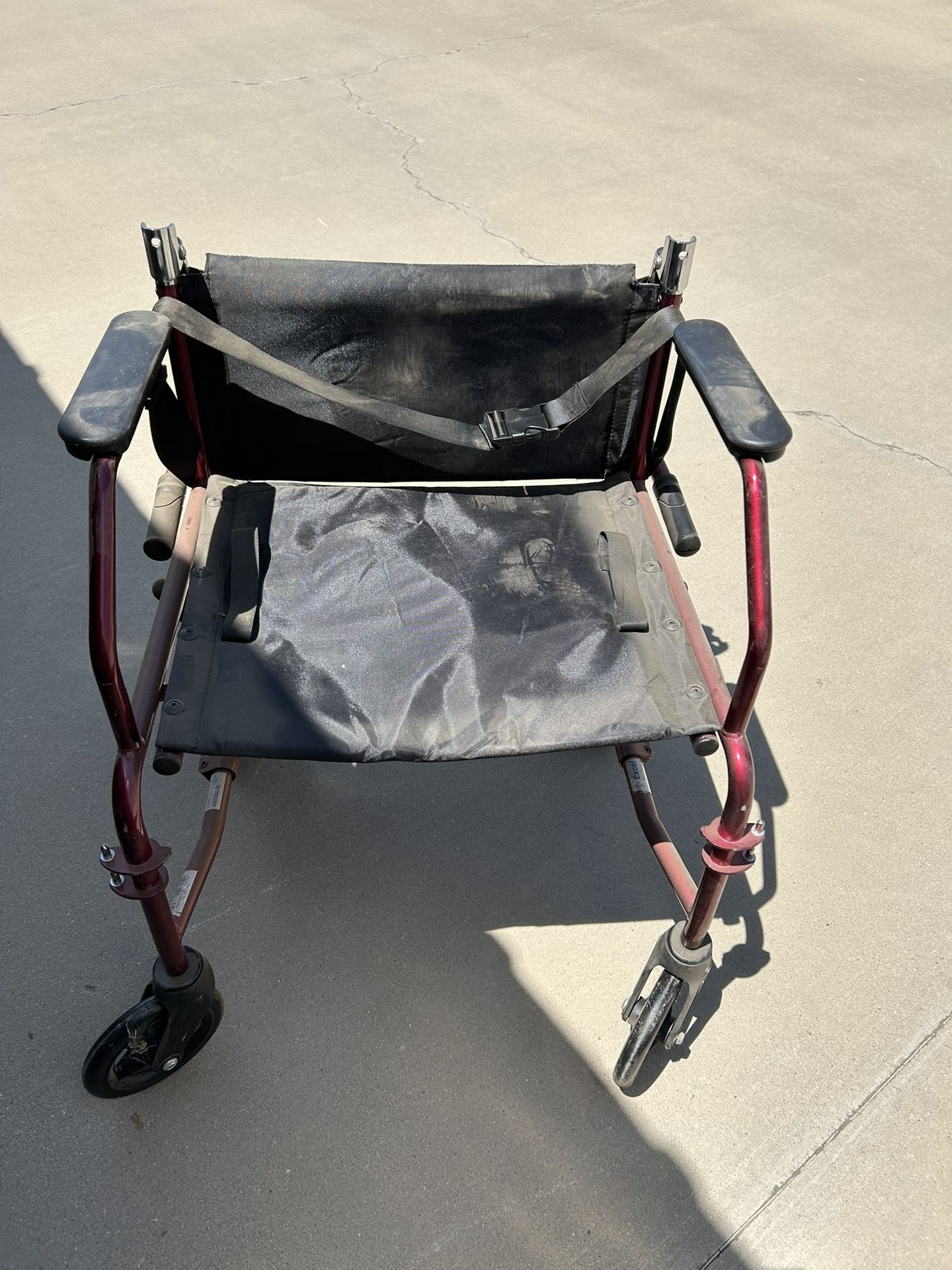 Push Wheel Chair In Storage