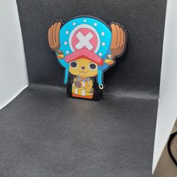 One Piece Tony Tony Chopper Holographic Lenticular Anime Decal, Waterproof Peeker Sticker